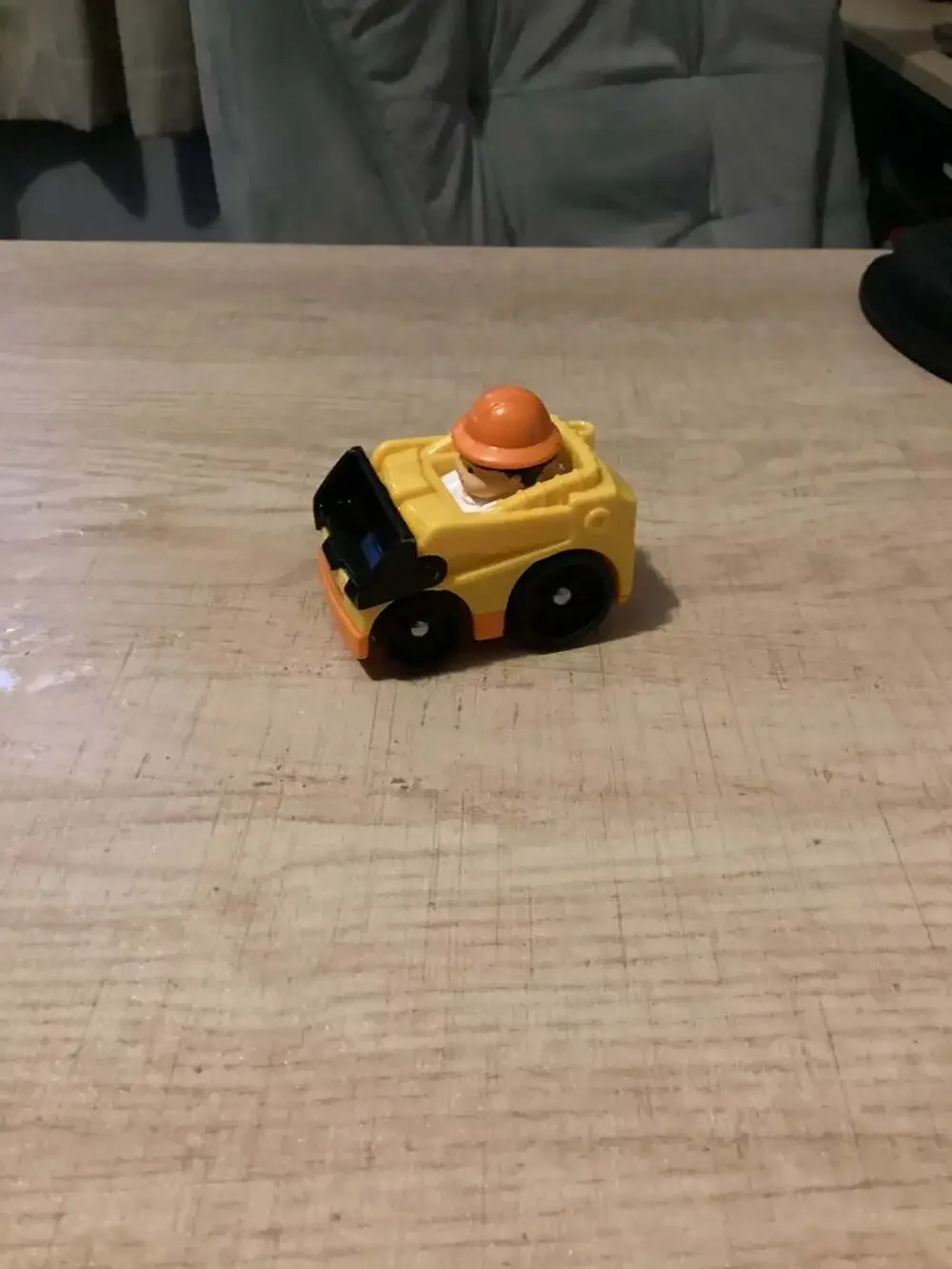 Fisher-Price Little People Wheelies Construction Skid Steer Loader Toy